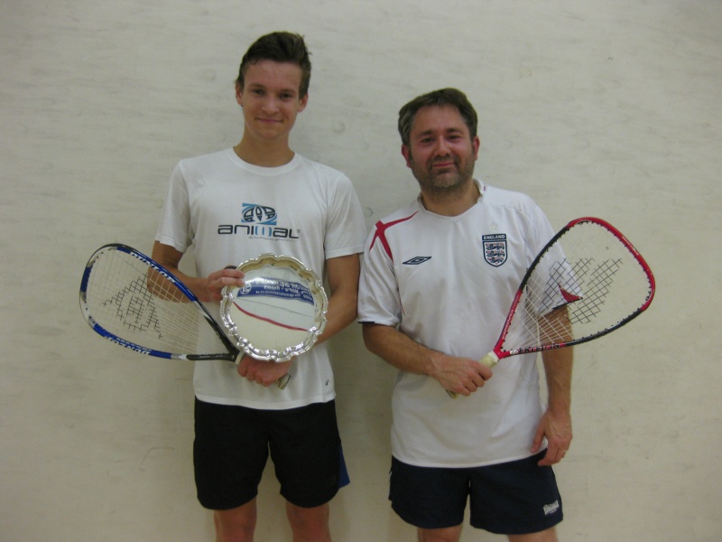 Racketball Trophy Plate 2013